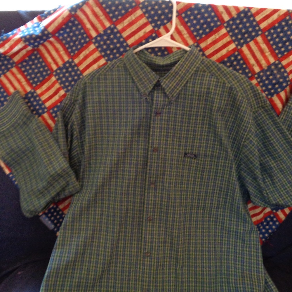 Mens Chaps Ralph Laren Dress Shirt Size Large